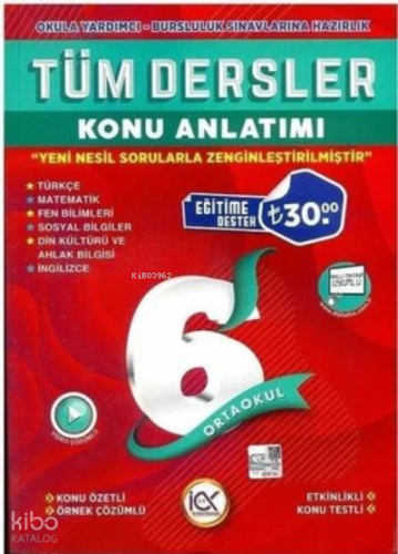 6.Sınıf K.A. Tüm Dersler - 2022