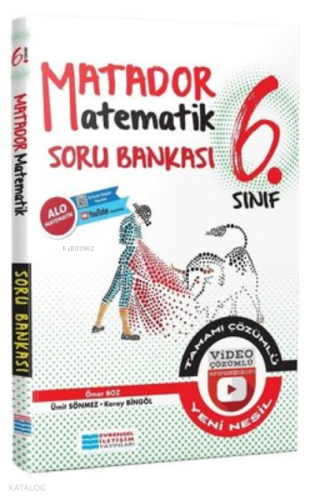 6.Sınıf Matador Matematik Soru Bankası | benlikitap.com