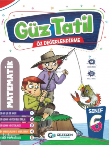 6.Sınıf Matematik Matematik Güz Tatil Kitabı | benlikitap.com
