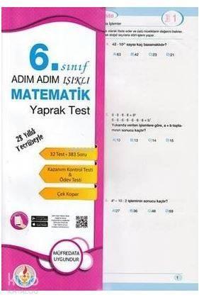 6.Sınıf Matematik Yaprak Test | benlikitap.com