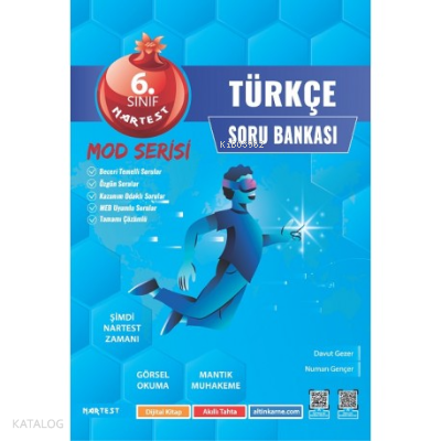 6. Sınıf Mod Türkçe Soru Bankası | benlikitap.com