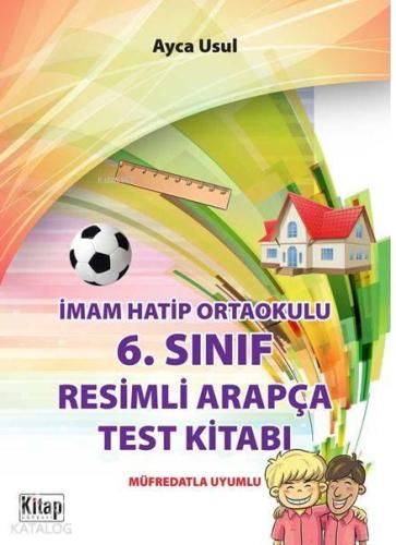 6. Sınıf Resimli Arapça Test Kitabı / Yeni Müfredat | benlikitap.com