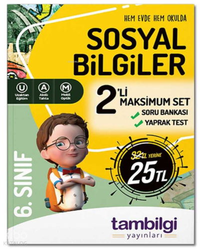 6. Sınıf Sosyal Bilgiler 2'li Doping Set