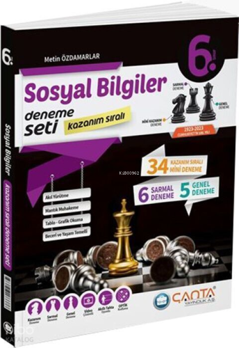 6. Sınıf Sosyal Bilgiler Kazanım Sıralı Deneme Seti | benlikitap.com