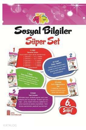 6. Sınıf Sosyal Bilgiler Süper Set | benlikitap.com