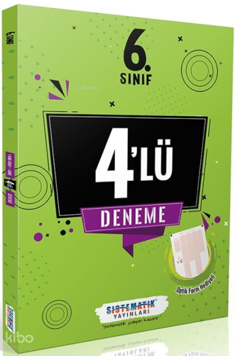 6. Sınıf Tüm Dersler 4 lü Deneme
