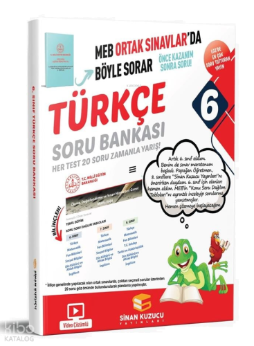 6. Sınıf - Türkçe Soru Bankası