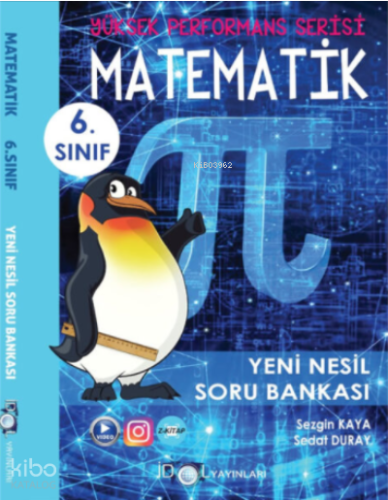 6. Sınıf Yüksek Performans Matematik Soru Bankası İdol Yayınları