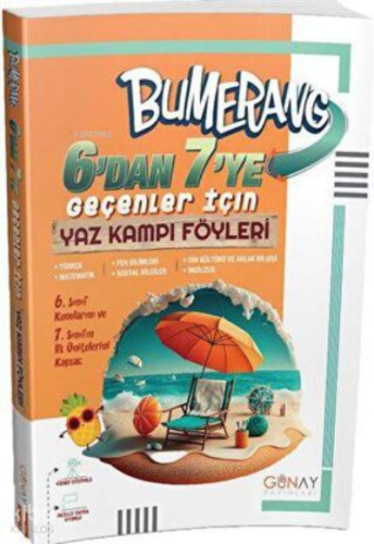 6'dan 7'ye Bumerang Yaz Kampı Föyleri | benlikitap.com