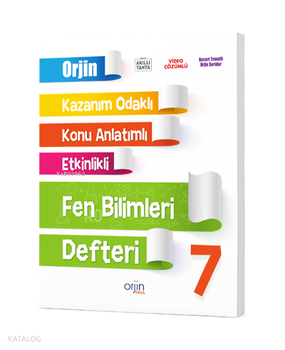 7 Fen Bilimleri Defteri | benlikitap.com