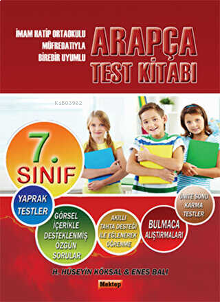 7. Sınıf Arapça Test Kitabı | benlikitap.com