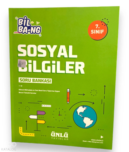7. Sınıf Bil Bang Sosyal Bilgiler Soru Bankası | benlikitap.com