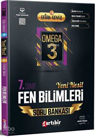 7.Sınıf Çetin Ceviz Omega Fen Bilimleri Soru Bankası