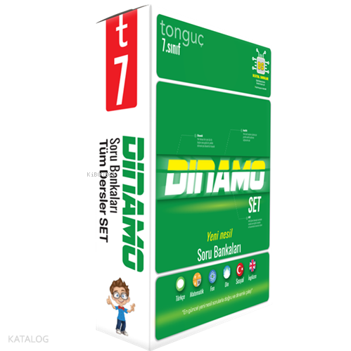7. Sınıf Dinamo Tüm Dersler Soru Bankası Set | benlikitap.com