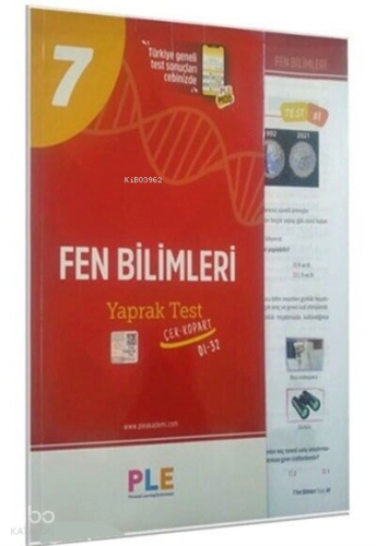 7.Sınıf - Fen Bilimleri - Yaprak Testi (1-32)