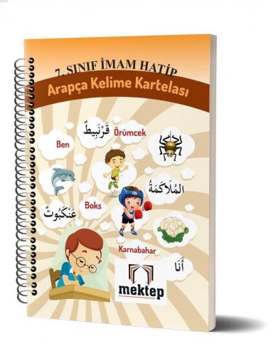 7. Sınıf İmam Hatip Arapça Kelime Kartelası | benlikitap.com