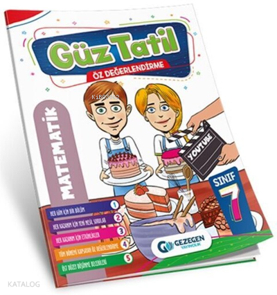 7.Sınıf Matematik Matematik Güz Tatil Kitabı | benlikitap.com