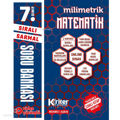 7.Sınıf Matematik Soru Bankası