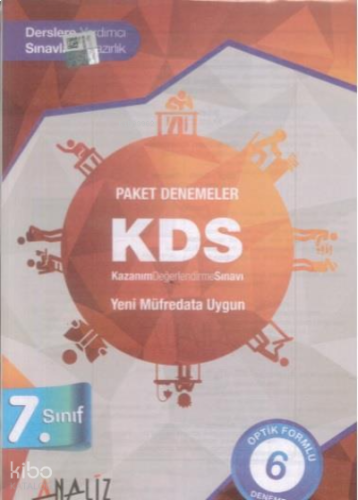 7.Sınıf Paket Deneme 6 'Lı (Optik Formlu)