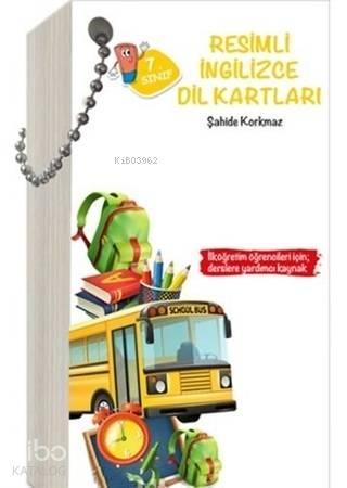 7. Sınıf Resimli İngilizce Dil Kartları | benlikitap.com