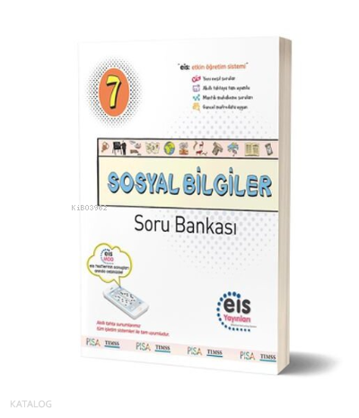 7. Sınıf Sosyal Bilgiler Soru Bankası Eis Yayınları