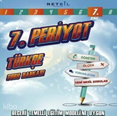 7. Sınıf Türkçe Periyot Soru Bankası | benlikitap.com