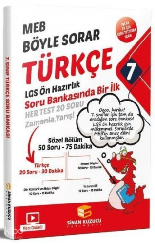 7. Sınıf Türkçe Soru Bankası