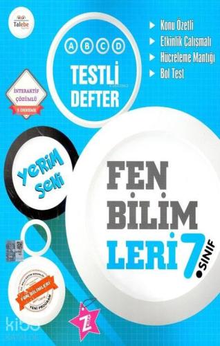 7.Sınıf Yerim Seni Fen Bilimleri Testli Defter
