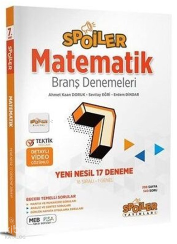 7.Spoıler Brans Mat Deneme