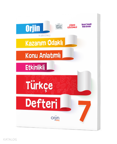 7 Türkçe Defteri | benlikitap.com