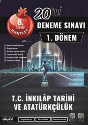 8. Sınıf 1. Dönem Mod 20 T.c. İnkılap Tarihi Ve Atatürkçülük Deneme Sı