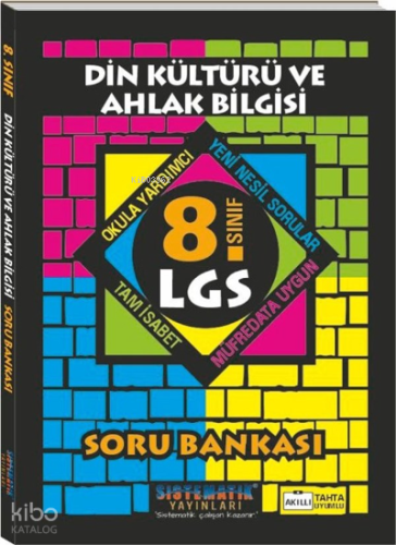 8.Sınıf Din Kültürü ve Ahlak Bilgisi Soru Bankası Sistematik Yayınları