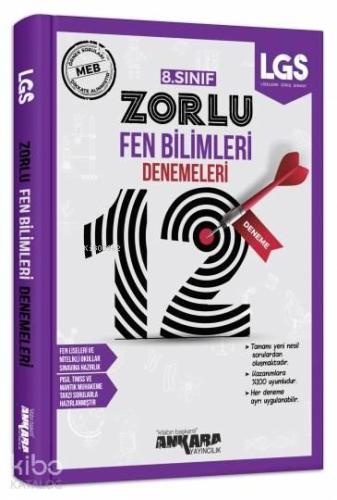 8. Sınıf Fen Bilimleri 12 Zorlu Denemeleri Ankara Yayıncılık | benliki