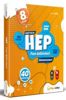 8. Sınıf HEP Fen Bilimleri Haftalık Deneme Föyleri