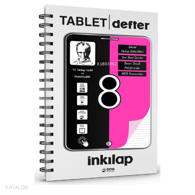 8.Sınıf İnkılap Tarihi Tablet Defter