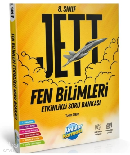 8.Sınıf Jett Fen Bilimleri Etkinlikli Soru Bankası