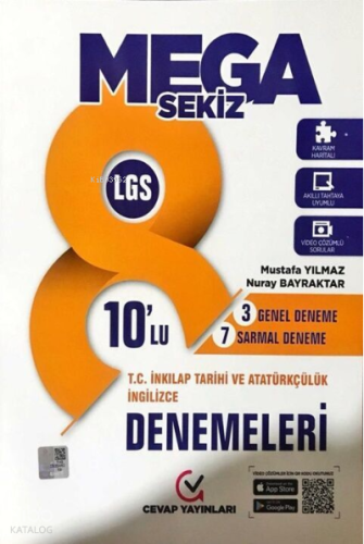 8. Sınıf LGS MEGA T.C. İnkılap Tarihi ve Atatürkçülük 10 lu Deneme | b