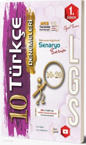 8. Sınıf LGS Türkçe 10 Deneme Özel Baskı | benlikitap.com