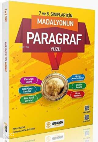 8.Sınıf	Madalyonun 7 Ve 8 Paragraf - Mantık Yüzü