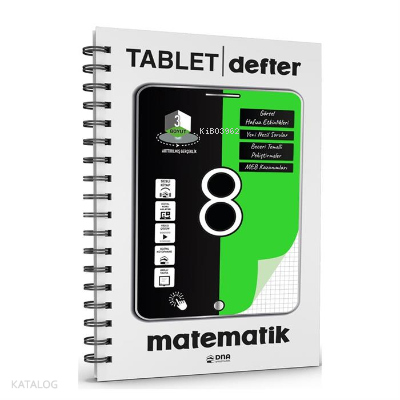 8.Sınıf Matematik Tablet Defter