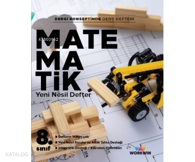 8. Sınıf Matematik Yeni Nesil Defter Workwin Yayınları | benlikitap.co
