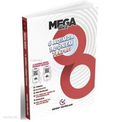 8.Sınıf Mega 6 Adımda 1. Dönem Tekrarı 2020 | benlikitap.com