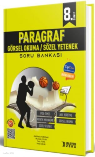 8. Sınıf Paragraf Görsel Okuma Sözel Yetenek Soru Bankası | benlikitap