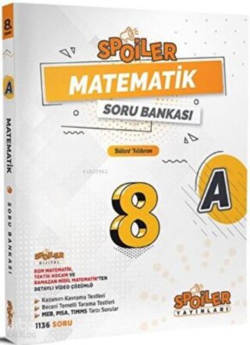 8.Sınıf Spoıler Matematık Sb A-Kıtap | benlikitap.com