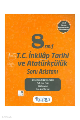8.Sınıf T.C İnkılap Tarihi Soru Asistanı Asistan Yayınları | benlikita