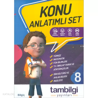 8. Sınıf Tüm Dersler Set Tambilgi Yayınları