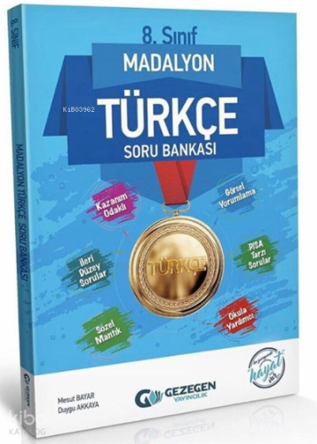 8.Sınıf Türkçe Madalyon Türkçe Soru Bankası