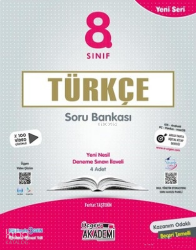 8. Sınıf - Yeni Seri TÜRKÇE - Soru Bankası | benlikitap.com