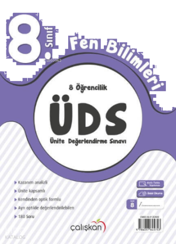 8.Snf. Ünite Değerlendirme Sınavı / Fen Bilimleri (8'li)