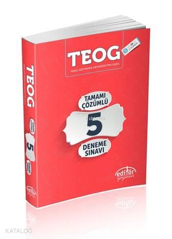 8. TEOG 2. Dönem 5 Çözümlü Deneme Sınavı